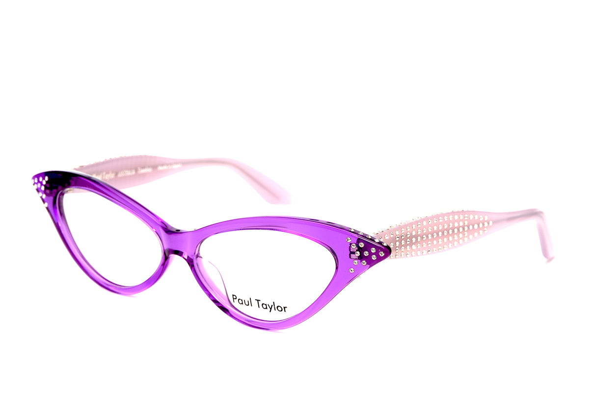 DORIS SWAROVSKI CRYSTAL RETRO Optical Glasses Frames