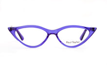 Load image into Gallery viewer, M002 Optical Glasses JZ6 Purple FRONT with Deep Purple TEMPLES - Paul Taylor Eyewear