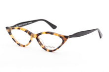 Load image into Gallery viewer, M002 Optical Glasses M228/M100 Light & Dark Marble Tortoiseshell FRONT with Black TEMPLES - Paul Taylor Eyewear