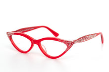 Load image into Gallery viewer, M002 SWAROVSKI CRYSTAL Optical Glasses Frames SMALL SIZE