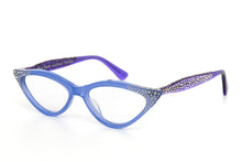 Load image into Gallery viewer, M002 SWAROVSKI CRYSTAL Optical Glasses Frames SMALL SIZE