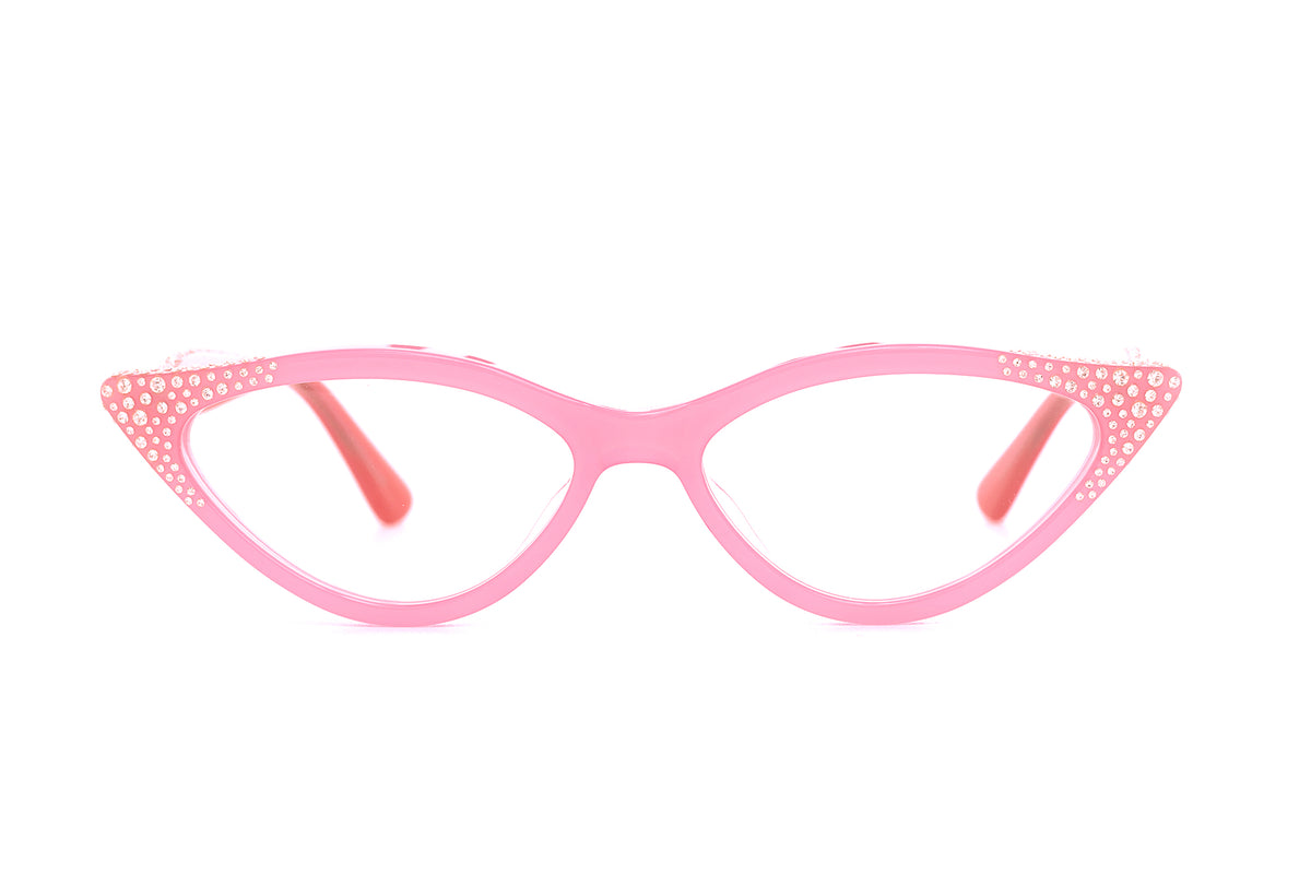 M002 SWAROVSKI CRYSTAL Optical Glasses Frames SMALL SIZE