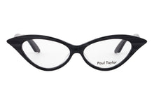 Load image into Gallery viewer, DORIS Optical Glasses E136 Subtle Dark Silver Grey through the Black FRONT & Dark Grey TEMPLES