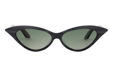 Load image into Gallery viewer, DORIS Optical Glasses E136 Subtle Dark Silver Grey through the Black FRONT & Dark Grey TEMPLES