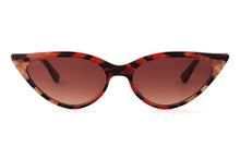 Load image into Gallery viewer, M001 Sunglasses K4B Multicoloured Tiger FRONT with Golden Marble & Tortoiseshell Underlay TEMPLES - Paul Taylor Eyewear