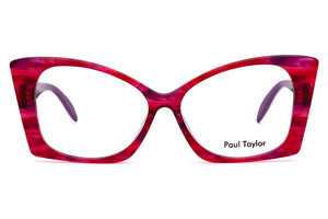 E16 Pink & Purple Swirl FRONT with Pink & Purple Underlay TEMPLES