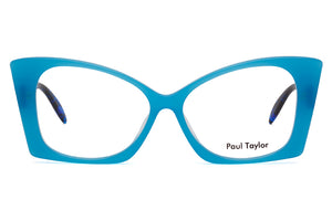 Y90 Opaque Light Pale Blue FRONT with Blue & Black fleck TEMPLES