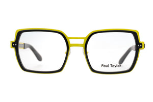 M100/BR Yellow STAINLESS STEEL with Black ACETATE