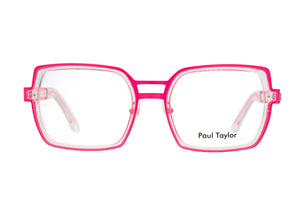 S000/GREY Pink STAINLESS STEEL with Crystal Clear ACETATE