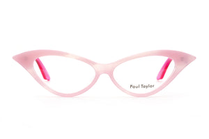 ZA71 Soft Pink Swirl Pattern Front with Hot Pink TEMPLES