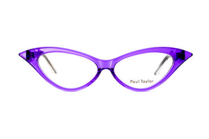 ZBW Purple FRONT with Horizontal Black & White Stripe TEMPLES
