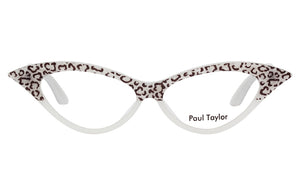 C80 White Pearl Leopard.... Has a very slight variance in the leopard pattern...ONLY ONE PAIR!!!!