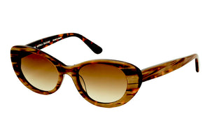 AK4 Golden Marble FRONT with Golden Marble & Tortoiseshell Underlay TEMPLES...HAS MORE VARIANCE IN THE ACETATE PATTERN