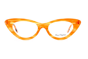 ZORV Orange Venetian with Orange Tortoiseshell TEMPLES