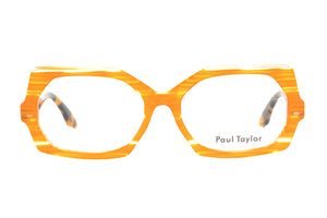 ZORV Orange Venetian with Orange Tortoiseshell TEMPLES