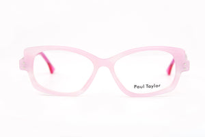 ZA71 Soft Pink Swirl Pattern Front with Hot Pink TEMPLES