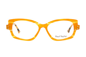 ZORV Orange Venetian with Orange Tortoiseshell TEMPLES
