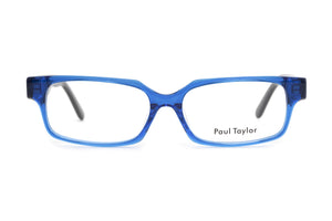 E88 Royal Blue FRONT with Black TEMPLES