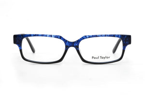 X10 Dark Blue Pattern to Black with Black TEMPLES