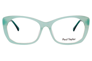 CA36 Shimmer Mid Green FRONT with Bottle Green TEMPLES