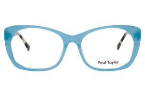 CA5 Shimmer Mid Blue FRONT with Brown/Cream Blue & Black Tortoiseshell