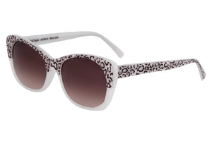 C80 White Pearl Leopard....HAS MORE VARIANCE IN THE ACETATE PATTERN