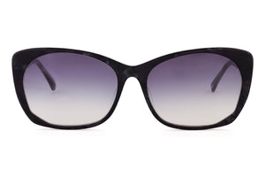 M66 Black Marble FRONT with Silver Marble TEMPLES