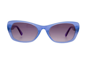 J9Y Purple Rinse FRONT with Jacaranda Purple TEMPLES