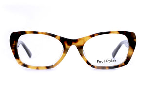 M228/M100 Light & Dark Marble Tortoiseshell FRONT with Black TEMPLES