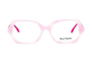 ZA71 Soft Pink Swirl Pattern Front with Hot Pink TEMPLES
