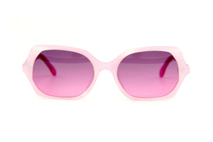 ZA71 Soft Pink Swirl Pattern Front with Hot Pink TEMPLES