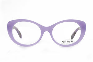 Z6K Opaque Mauve FRONT with Mauve Brown Tortoiseshell TEMPLES