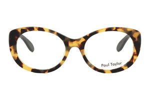 M228/M100 Light & Dark Marble Tortoiseshell FRONT with Black TEMPLES