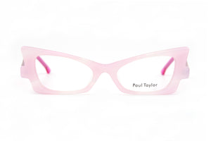 ZA71 Soft Pink Swirl Pattern Front with Hot Pink TEMPLES