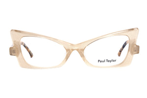 C23 Golden Shimmer FRONT with marbled Tan Black Golden Mother of Pearl TEMPLES