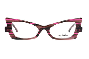 C65 Maroon and Hot Pink Stripe