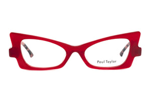 Y68L Warm Red and a hint of sparkled FRONT with Maroon Plum Tortoiseshell TEMPLES
