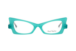 Z25 Mid Aqua FRONT with Deep Aqua Black Tortoiseshell TEMPLES