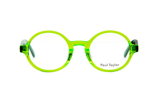 J19 Transparent Lime FRONT with Bright Transparent Green TEMPLES