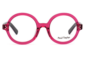 JA504 Deep Cocktail Rose FRONT with Fuchsia Pink Tiger TEMPLES