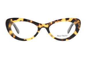 M228/M100 Light & Dark Marble Tortoiseshell FRONT with Black TEMPLES