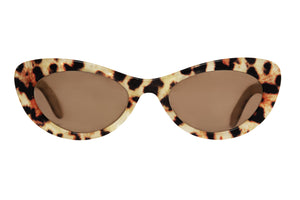 M46 POLARISED Dark Brown Orange Bronze Pearl Leopard