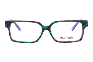 M25 Purple & Green Marbled FRONT with Jacaranda Purple TEMPLES...ONLY ONE PAIR!!!