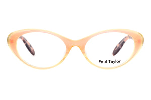 A14 Pink Yellow Fade FRONT with Pink Tortoiseshell TEMPLES