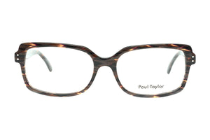 L100 Dark Brown Grey Orange Pattern