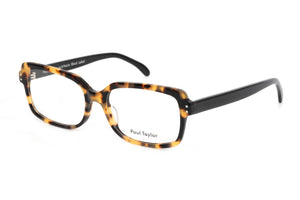 M228/M100 Light & Dark Marble Tortoiseshell FRONT with Black TEMPLES