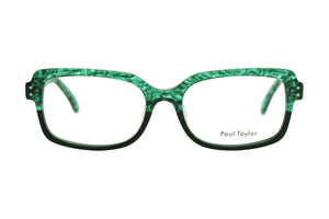 ZM2 Mottle Bottle Green to Black FRONT with Mottle Bottle Green TEMPLES