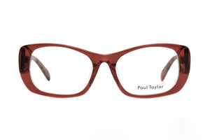 JK21 Maroon Brown FRONT with Tan Chocolate Tortoiseshell TEMPLES
