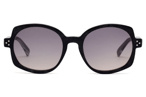 M66 Black Marble FRONT with Silver Marble TEMPLES