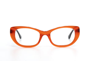 J9/M100 Burnt Orange FRONT with Black TEMPLES